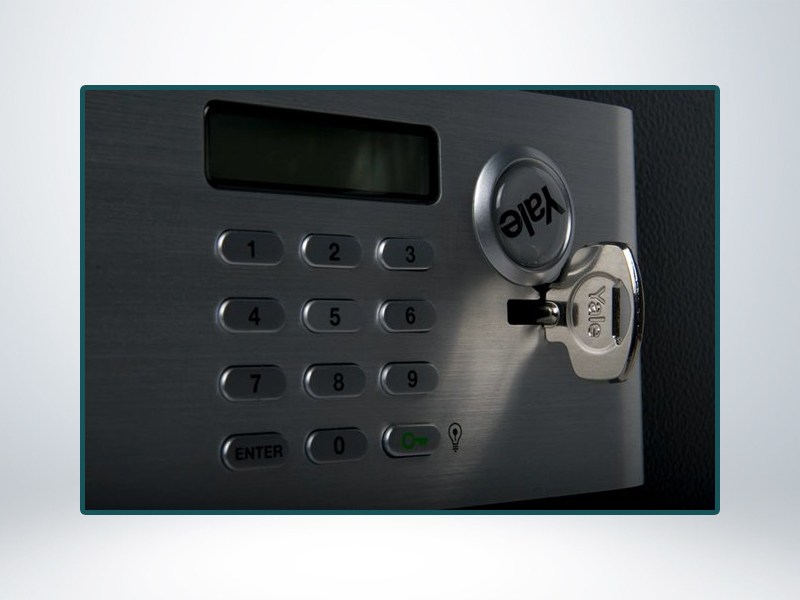 Yale Güvenlik Sertifikalı Motorlu Ev Tipi Çelik Kasa - YSM/250/EG1