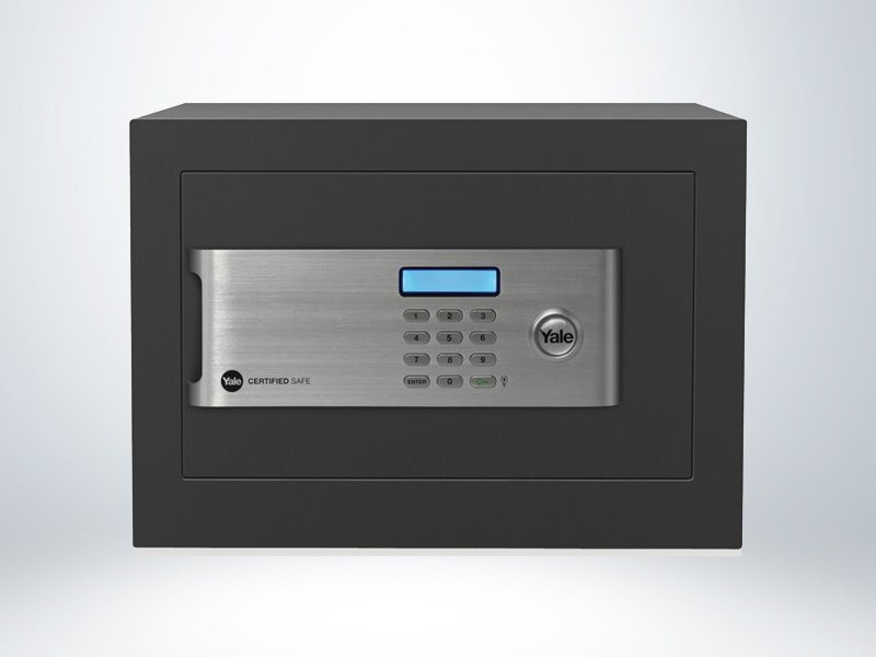 Yale Güvenlik Sertifikalı Motorlu Ev Tipi Çelik Kasa - YSM/250/EG1