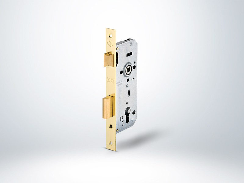 Kale Standart Silindirli Daire Kilidi Rulmanlı Rozet Delikli 3 Turlu 45mm - SARI - 152R4500270