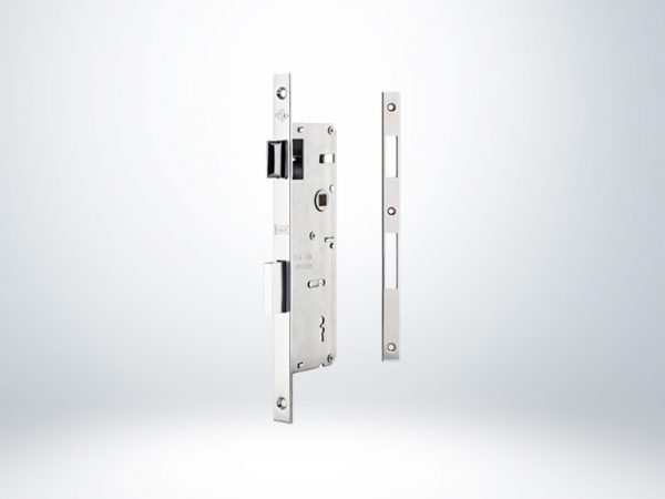 Kale PVC Doğrama için İç Oda Kapı Kilidi Dar Tip - Krom - 35mm